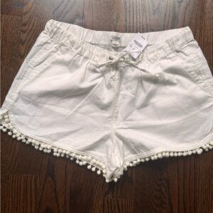 JCrew factory Linen shorts